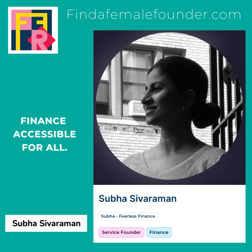 Subha – Fearless Finance